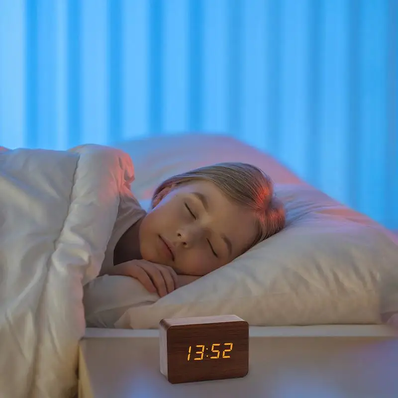 Led Wooden Alarm Wa…