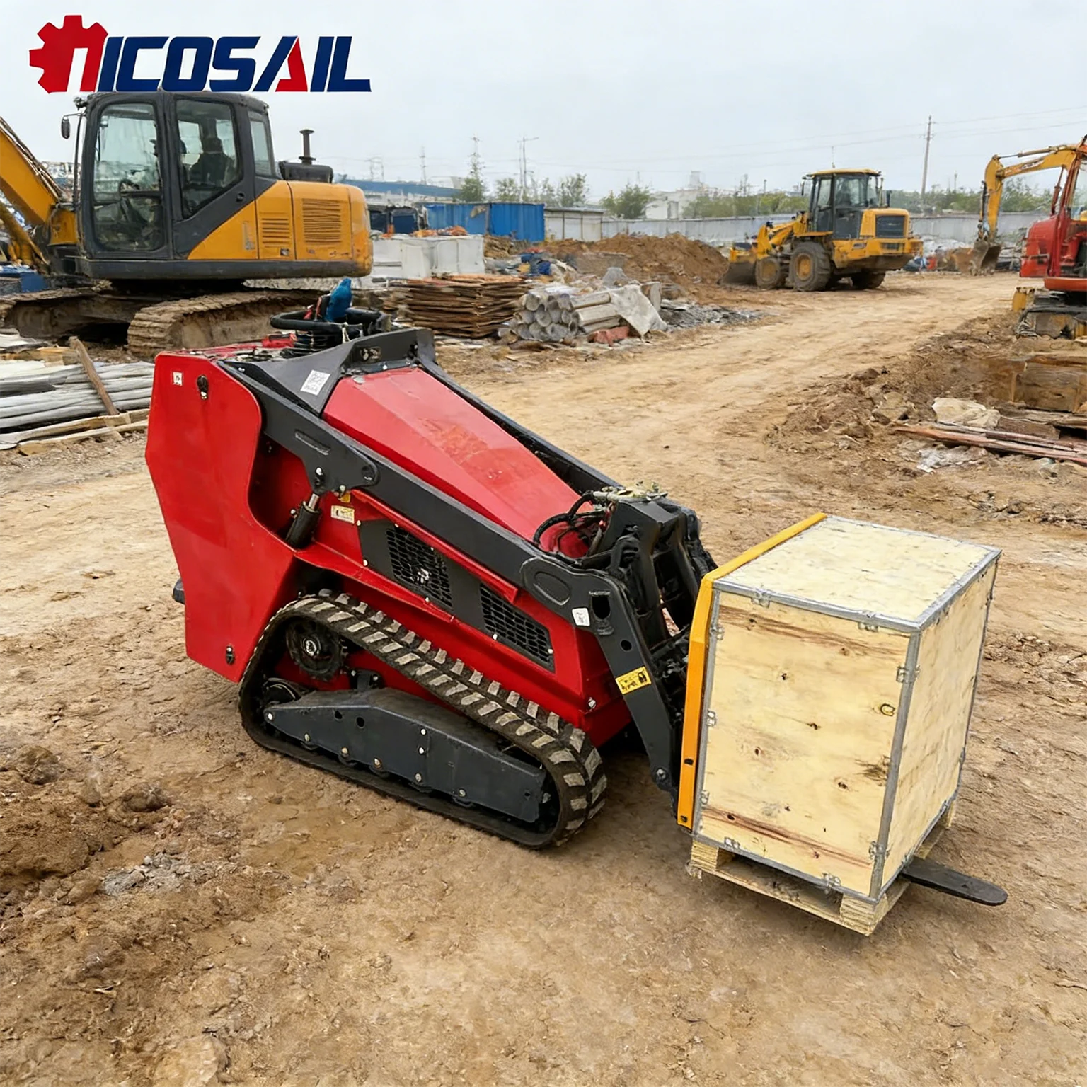 

Reliable 25HP Skid Steer Loader with Official EPA & CE Certification for Global Commercial Use
