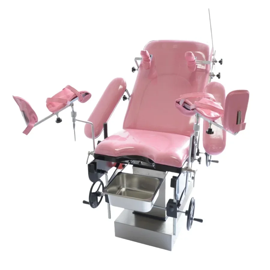 Leg Board Dismantable Manual Hydraulic  Gynecologic Women Examination Delivery Table