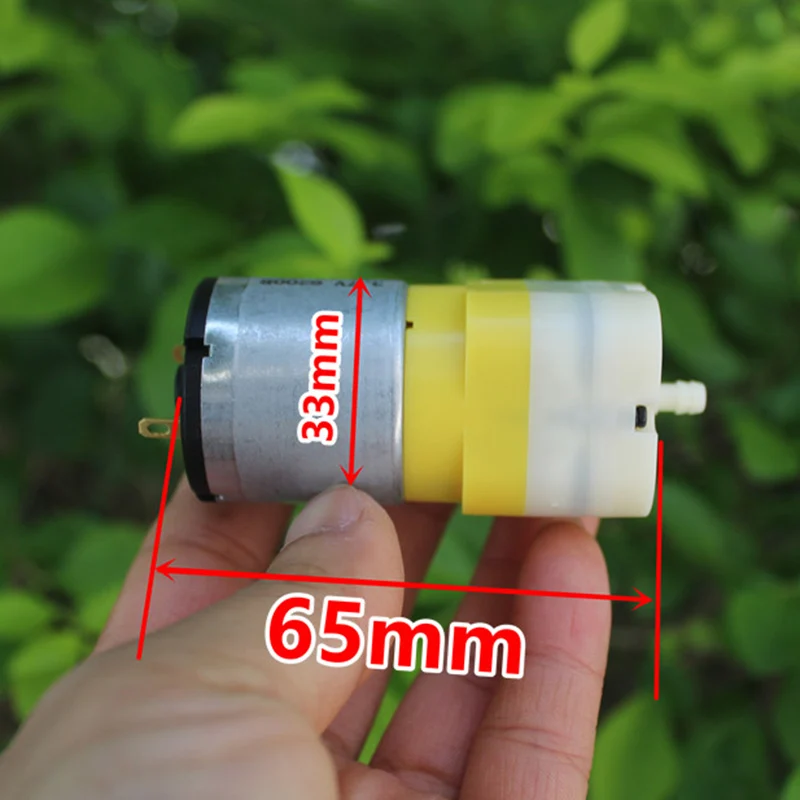 DC 3V 3.7V Large Flow Mini RK-528 Motor Air Pump Oxygen Pressure Pump DIY Inflator Monitor Aquarium Water Fish Tank Pumping
