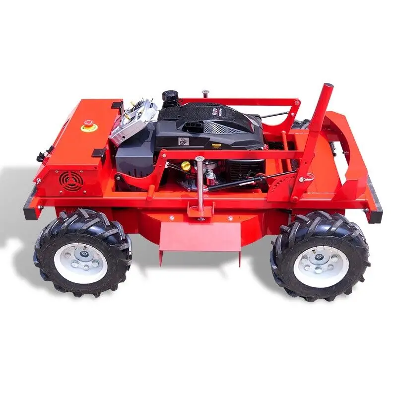 

600mm Cutting width Automatic Lawn Mower and Remote Control Track Robotic Lawn Mower