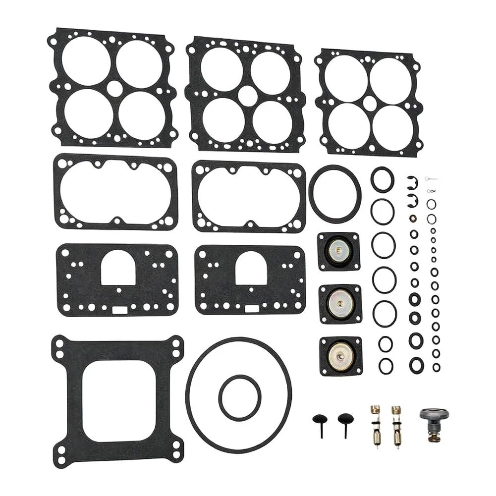 Carburetor Tune Up Kit Compatible with For Holley 4150 Models Supporting Fuel Delivery Optimization and Engine Responsiveness