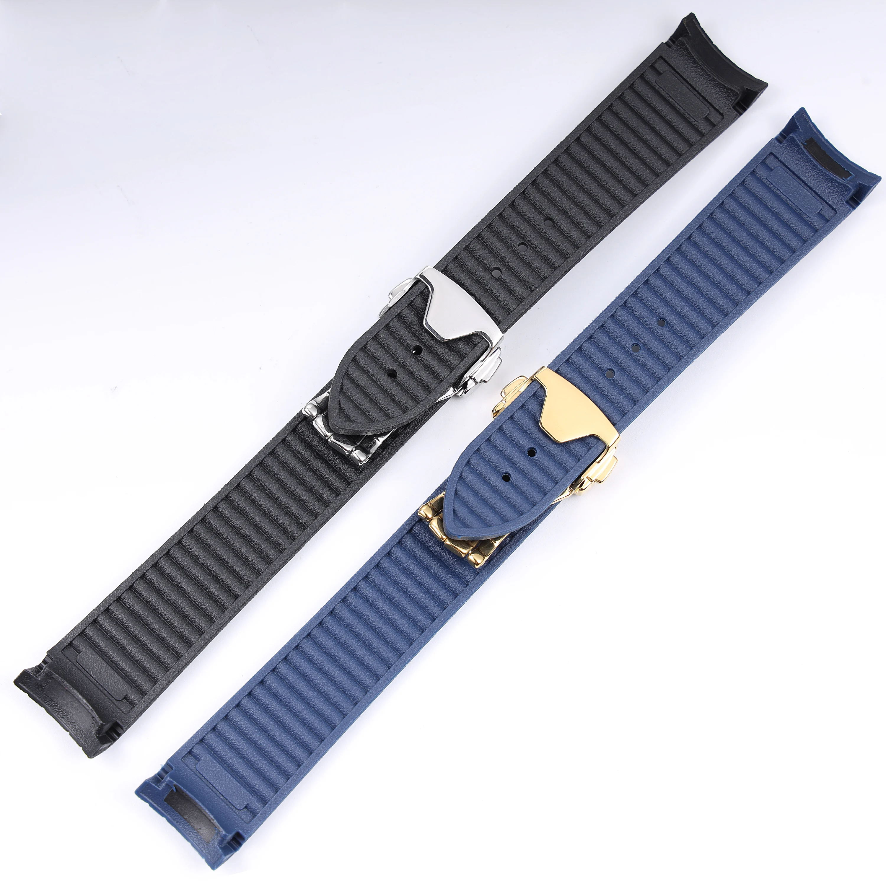 For Omega Seamaster 300 Speedmaster 007 Watchband Rubber Watch Strap Waterproof Silicone Black Blue Sport Wrist Tape 20mm