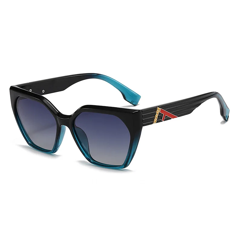 2025 Nuovi occhiali da lettera Occhiali da sole polarizzati ad alta definizione Donne di marca Occhiali da sole Cat Eye di alta qualità Occhiali da donna UV400