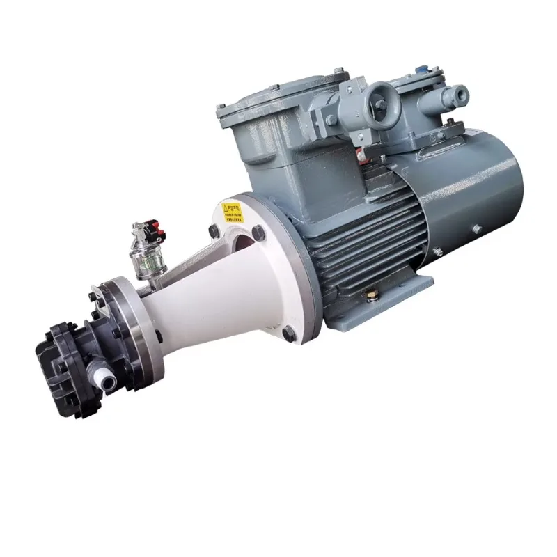 

Carbon Composite External Gear Pump - Positive Displacement / Single Mechanical Seal / Industrial Grade