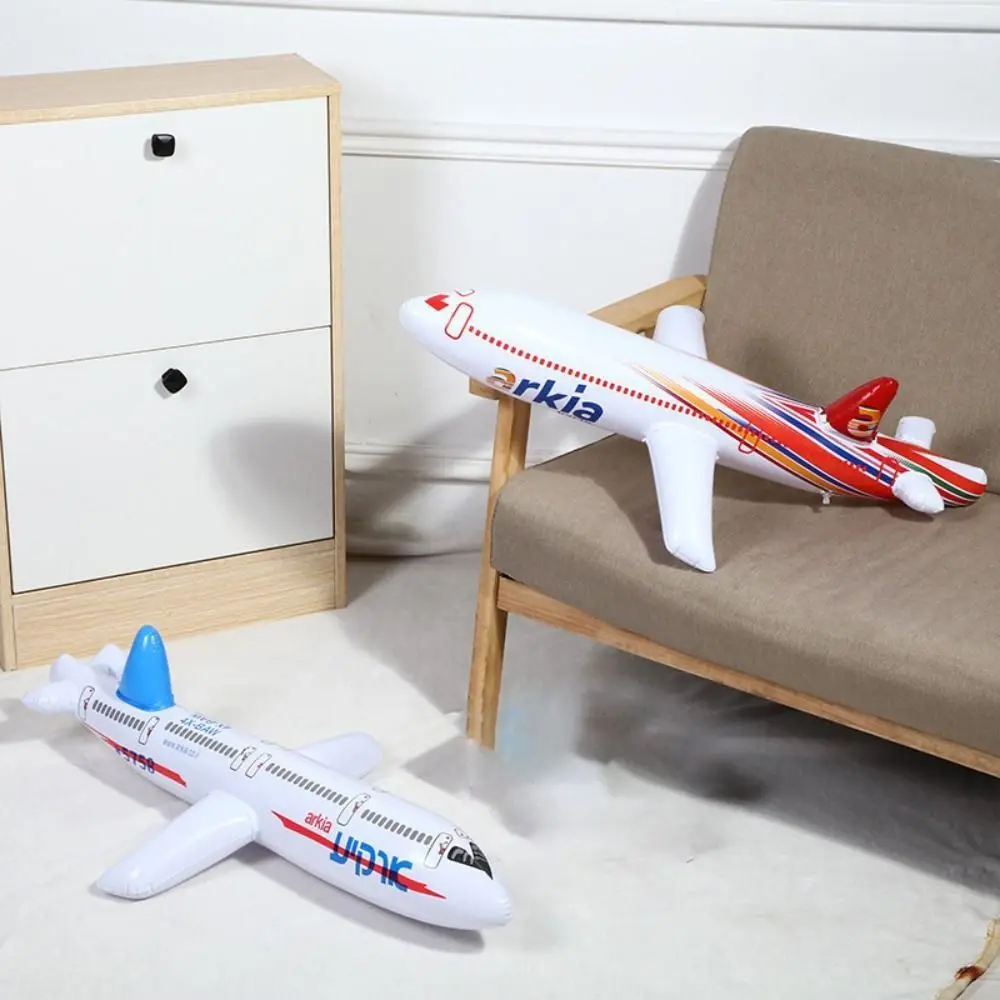 

80 см надувной самолет-игрушка, классические игрушки, самолеты, 2 цвета, надувной самолет, ПВХ плавающий самолет, подарок ребенку на день рождения