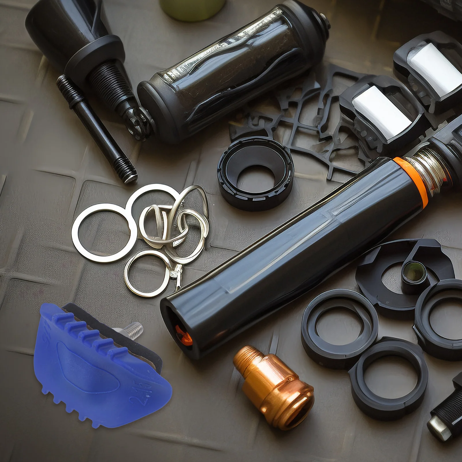 

Lock 2.15Inch Stainless Steel Motorcycle Wheel Lock Grip Clamp Tire Grip Tire Clamp Wheel Security Replacement Tool