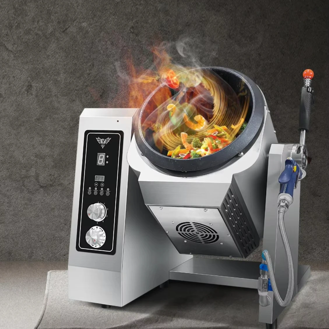 High-End Automatic Electromagnetic Cooking Machine For Hotels Restaurants Canteens For Chefs Kitchen Essential