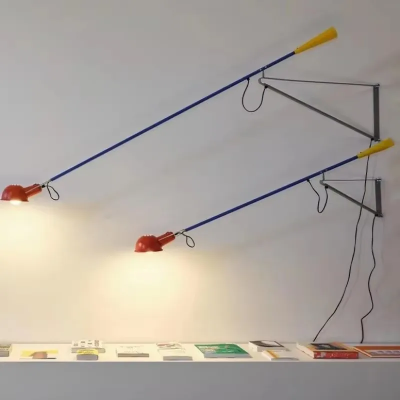 

Modern Long Arm Lamp Simple Nordic Adjustable Bedside Light for Living Room & Bedroom Creative Reading Lamp