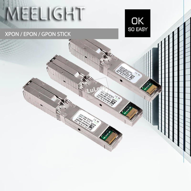 Módulo GPON/EPON/XPON MINI ONU Stick SFP de modo dual, módulo SFP, ID de gestión WEB/MAC/SN ONT ZTE