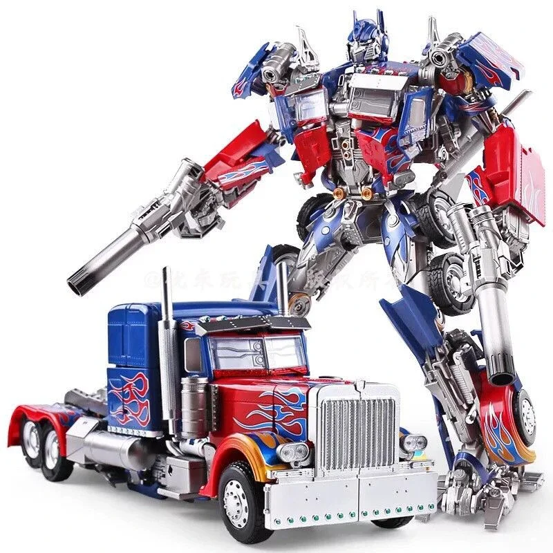 En Stock juguete de transformación LS03 OP modelo versión de aleación Robot Autobot figura de acción colección de regalo elección de niño vacaciones