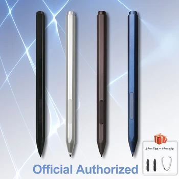 ปากกาStylusสําหรับMicrosoft Surface Pro X/9/8/7/6/5/4/3/Book 2/แล็ปท็อป 5 4 3 2/Studio/MicrSurface 3/Go 2 3 การปฏิเสธปาล์มแม่เหล็ก