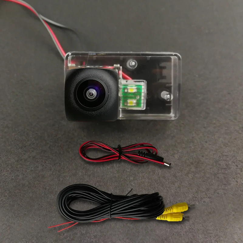 Wireless Car CCD Rear Camera Fisheye 8 12 Led Dynamic Night Vision For Peugeot 206 207 306 307 308 406 407 5008 Partner Tepee