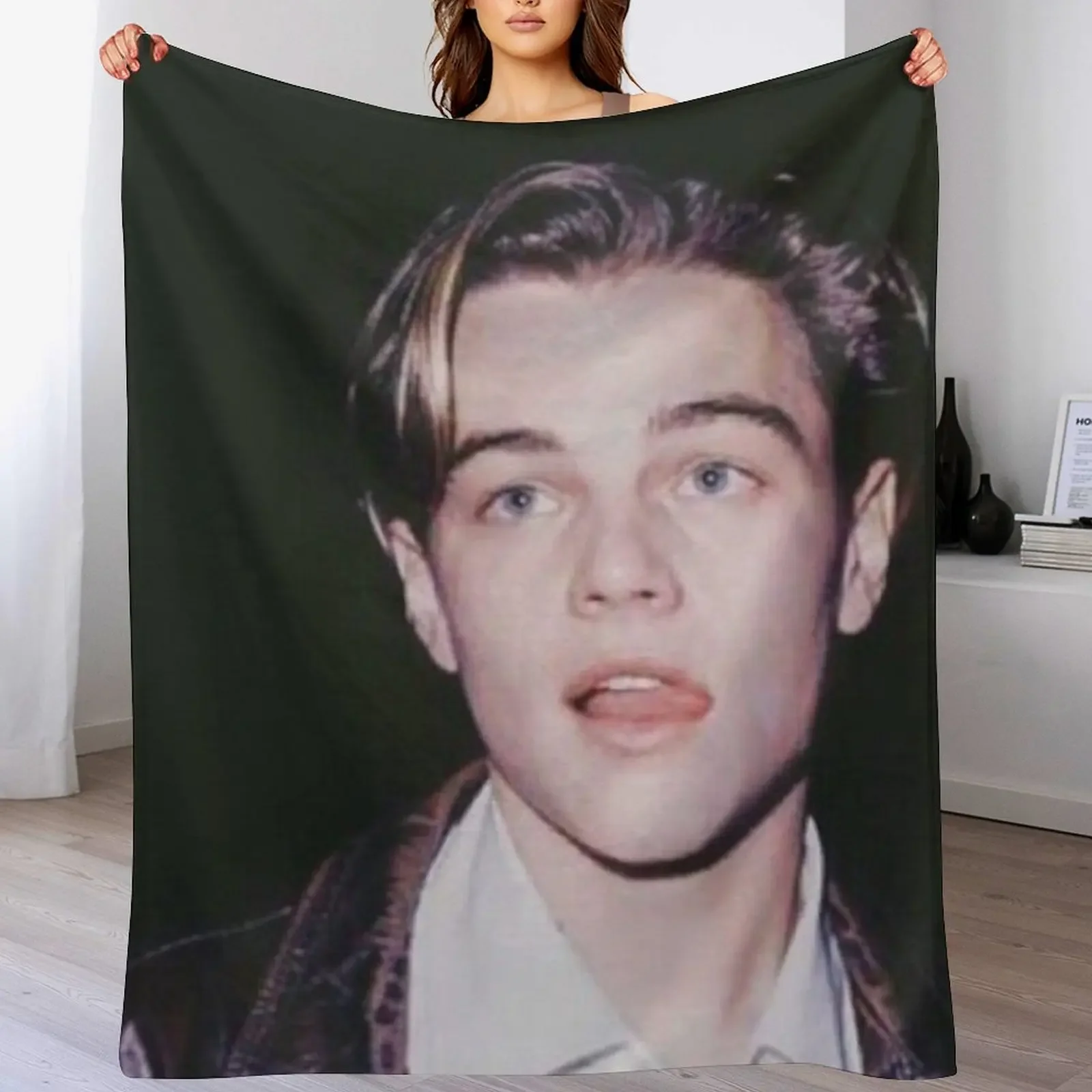 

Leo DiCaprio Throw Blanket Blankets For Bed Blankets For Baby valentine gift ideas anime Blankets