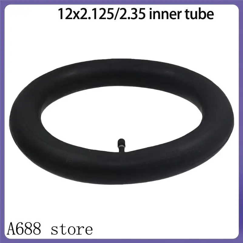 

Premium 12x2.125/2.35 Butyl Inner tube for 12 Inch Electric Bikes and Folding Bicycles High quality