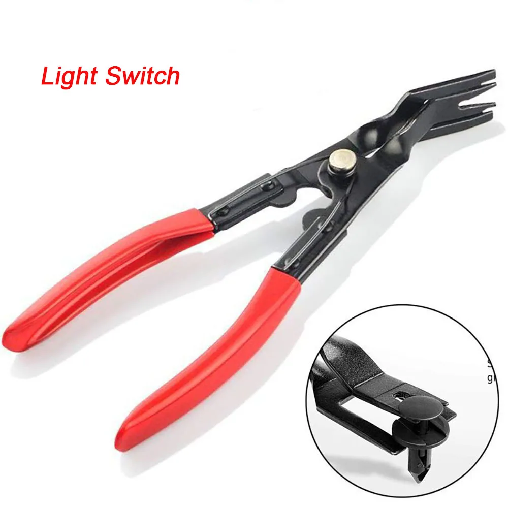 

Light Opening Pliers Removal Tool Plastic Buckle Snap Screwdriver Rivet Pliers Headlight Removal Tool Snap Pliers Screwdriver