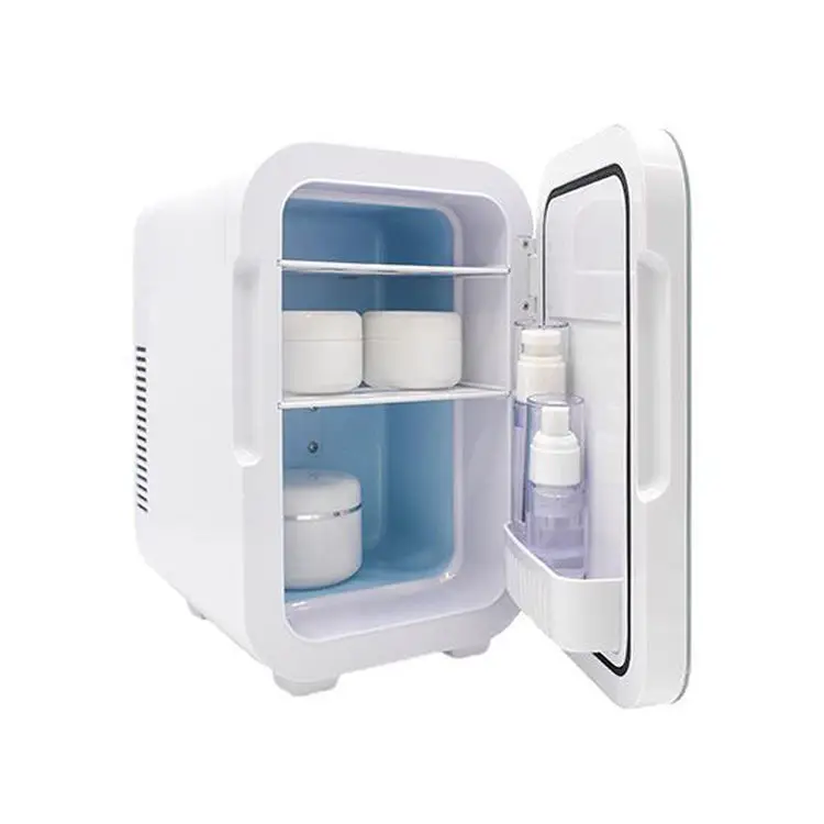 Display with temperature display small fridge touch screen 10L energy drink skincare custom mini fridge refrigerator