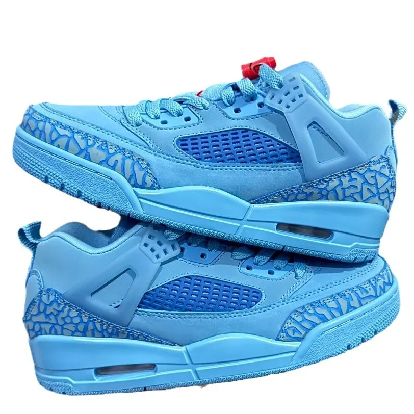 AJ 3 LOW Low Top Basketball Shoes By Unbranded China For Adults Breathable Rubber Sole Real Leather Upper Transpirable