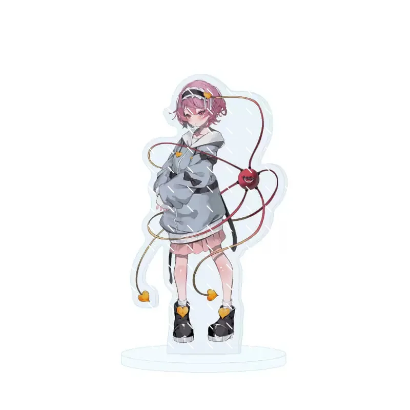 Anime Touhou Project 15cm Acrylic Stand Keychain Kirisame Marisa Tabletop Decorations Accessories Decor Gifts