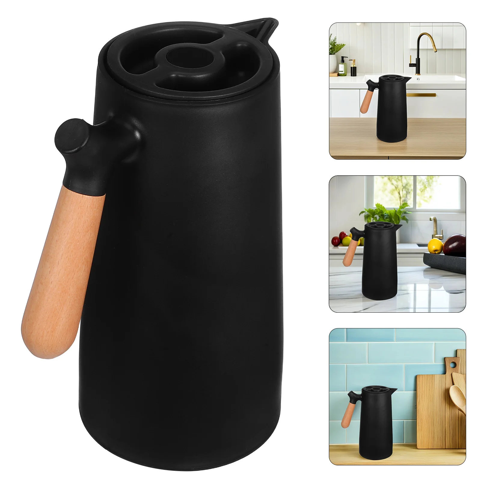 

1Pcs Warm Keeping Kettle 1L Insulation Pot Thermal Bottle Large Capacity Office Home Travel Water Container