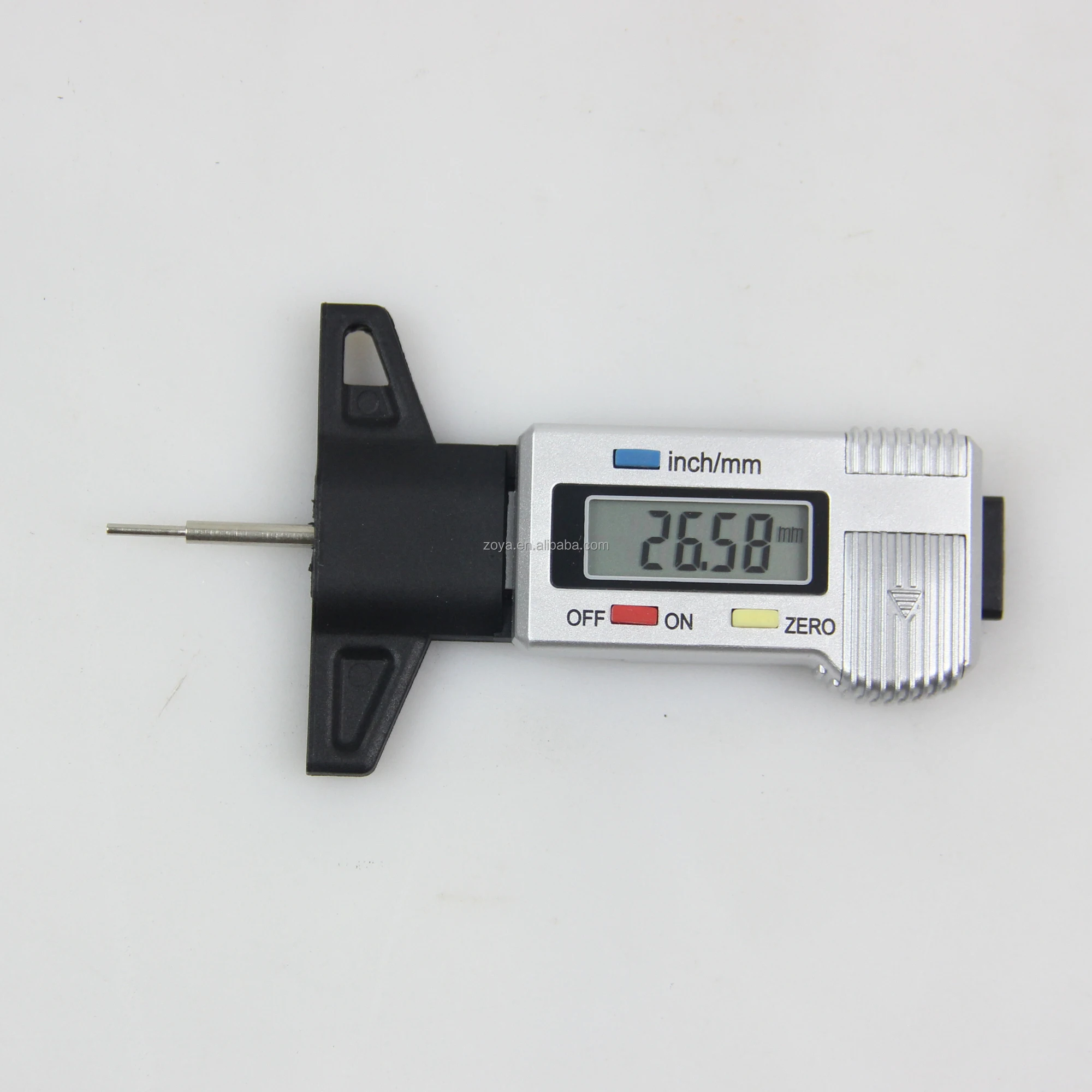 Auto Repair Parts HP-1450  0-25.4mm Range Professional Dial Type Tire Tread Depth Gauge Pencil Tyre Pressure Gague