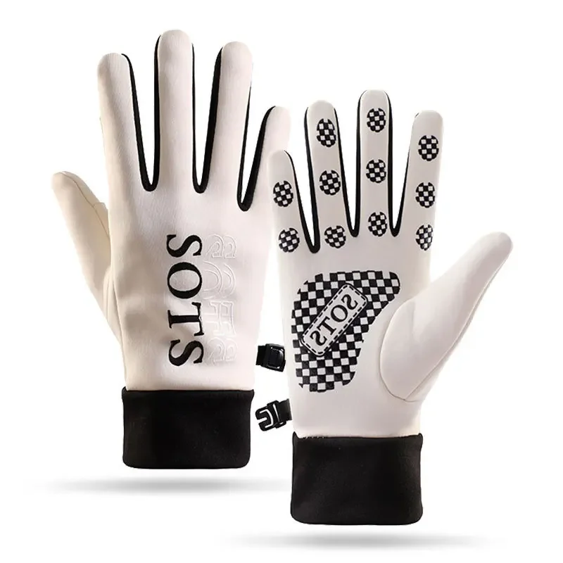 Pair Women Winter Gloves Fashionable Versatile Comfortable Touch Screen Windproof Gloves Suitable for Outdoor Sports Gloves