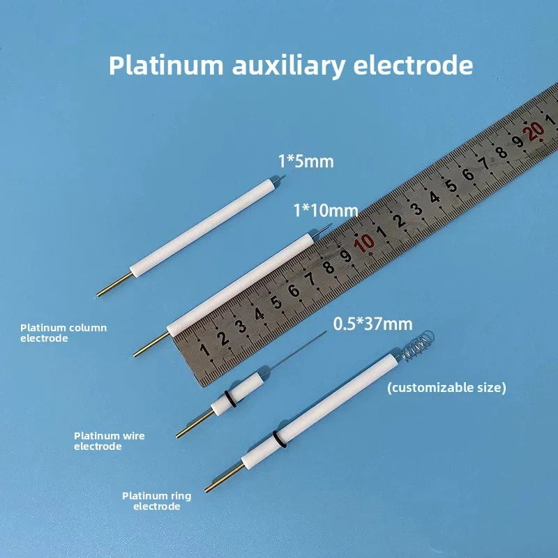 Lab Research 1x5mm Platinum Column Auxiliary Electrode High Purity Platinum Wire Counter Electrode for Scientific Experiments
