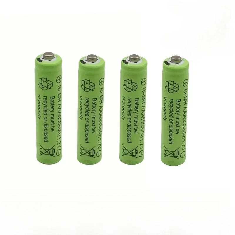 AAA 1.2V 600mAh Ni-MH Rechargeable Battery