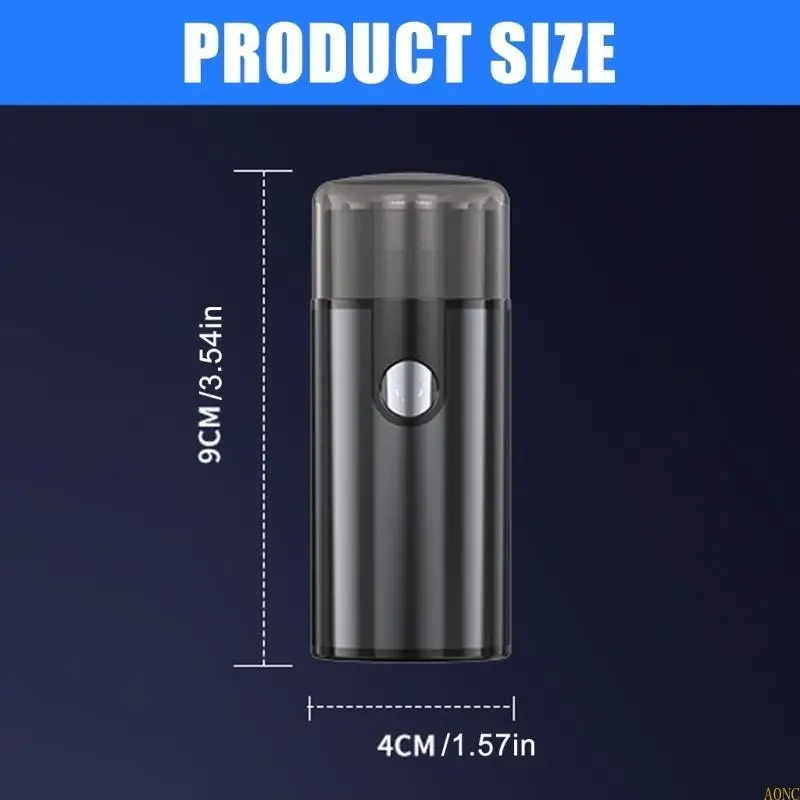 A0NC per piccoli uomini rasoi elettrici ricaricabile per piccola macchina da rasatura ABS ABS Adatto per facile da viaggio e