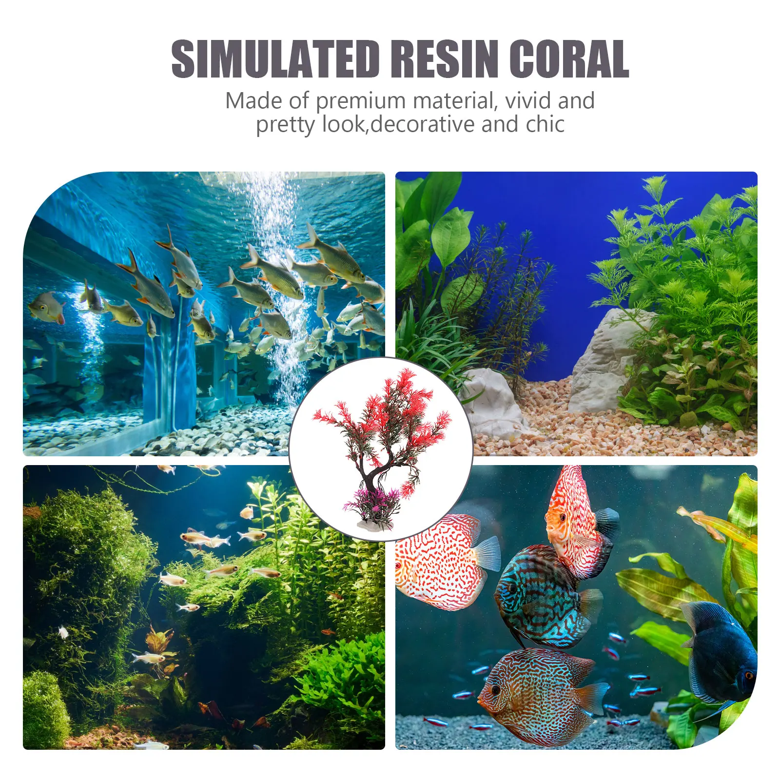 

Simulation Plants for Aquarium Decor Plastic Fish Tank Plants Lifelike Aquatic Plant Price Shine Affordable Long Serving L scape