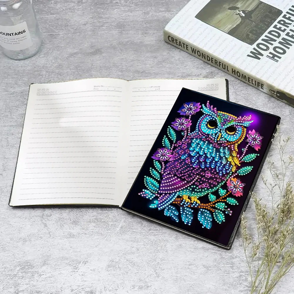 

50 страниц A5 алмазная живопись дневник горный хрусталь художественная живопись блокнот набор алмазная живопись блокнот набор праздничный подарок на день рождения