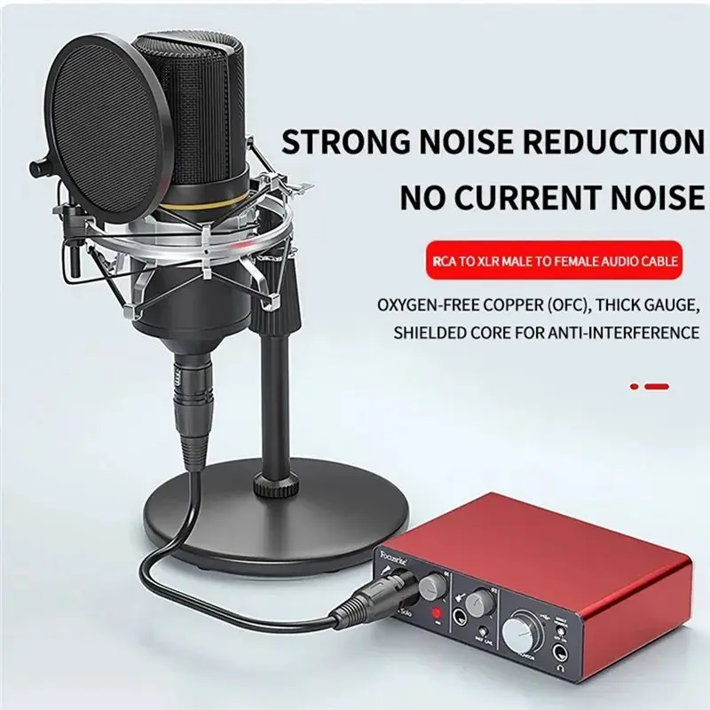A13E-DJ Equipment XLR 3-PIN DMX512 Cable DMX512 Stage Lighting Signal Cable XLR Connector DMX512 Data Extension Cord
