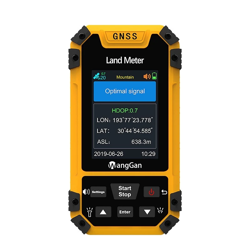 Precisão Gps Land Meter Agricultura Área Surveying Tool Declive Quadrado Medição de Área de Montanha s4 Terra Medida Alta
