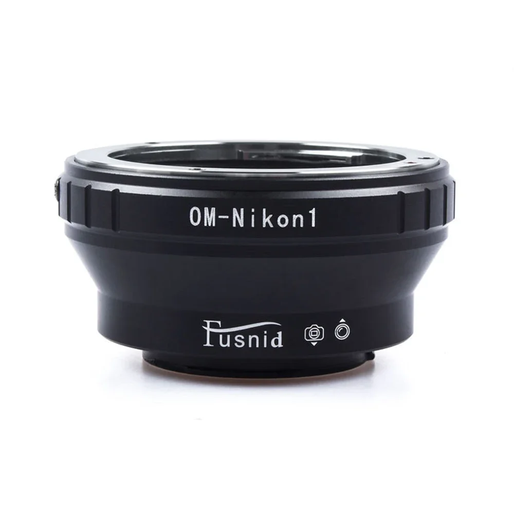 High Quality OM-Nikon1 Lens Mount Adapter for Olympus OM Mount Lens to Nikon1 J1 J2 J3 J4 V1 V2 V3 S1 S2 AW1 Camera