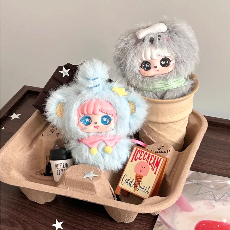 Oryginalny Sanmi Królik Mały Skarb Seria Ręka w Ręce Pluszowy Blind Box Ozdoba Kreskówkowy Prezent Niespodzianka Modna Zabawka Lalka