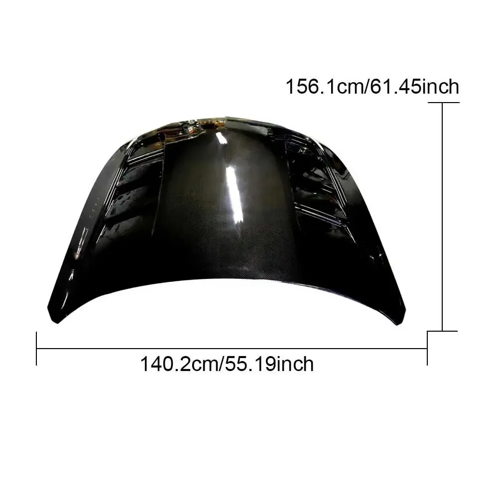 Dry Carbon Fiber Engine Hood Engine Bonnet for Z RZ34 400Z