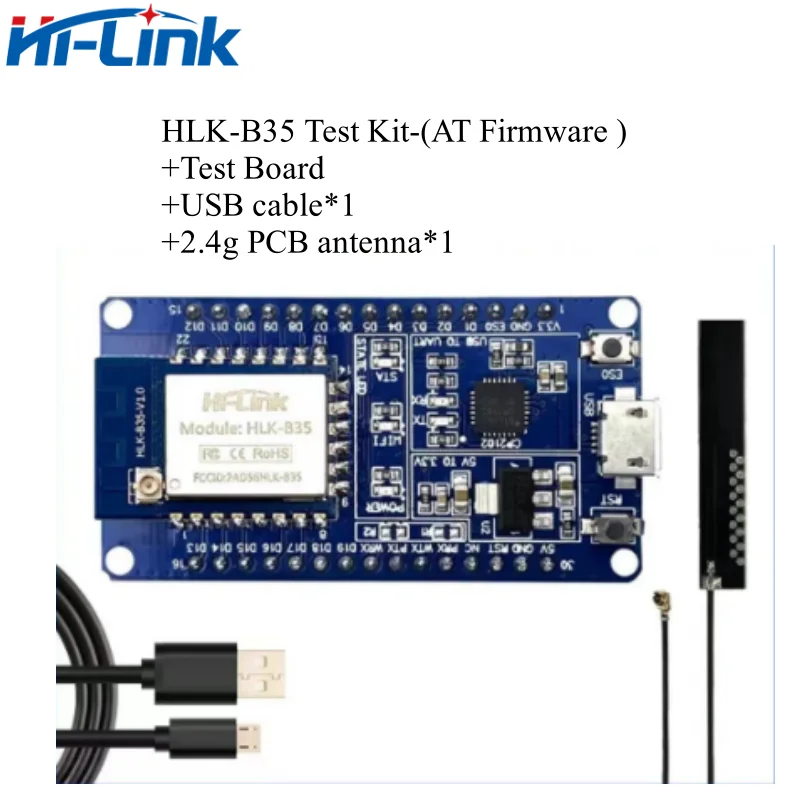 Hi-Link HLK-B35 Bluetooth BLE5.0+WiFi 2.4G Wireless Module combined chipset low-cost embedded UART-WIFI Serial Port smart home