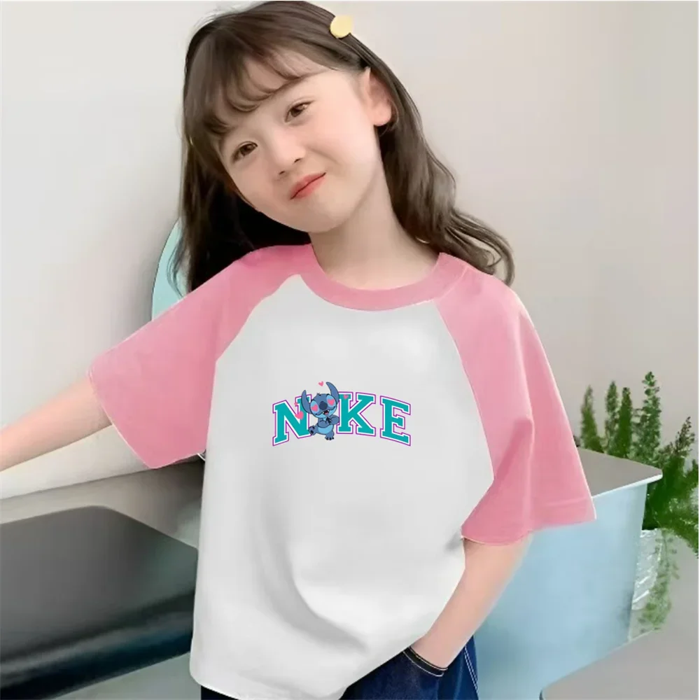 

2025 New Summer Children's Luxury Printed T-shirts, Luxurious Fashionable Casual T-shirts, Short-sleeved Streetwear Top T-shirts