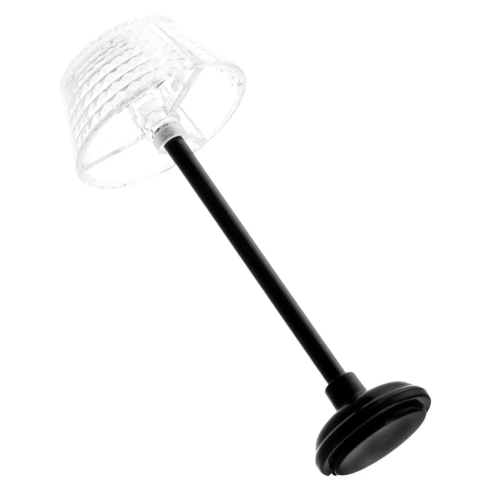 

Dollhouse Floor Lamp Mini Grid Style Plastic Floor Light for Miniature Room Decoration Living Bedroom Study Realistic Lighting