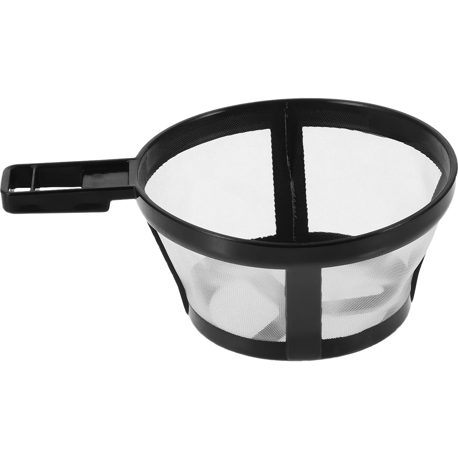 

Coffee Maker Filter Reusable Black Nylon Strainer Fine Mesh Basket Tea Pot Accessories Plastic Water Purification