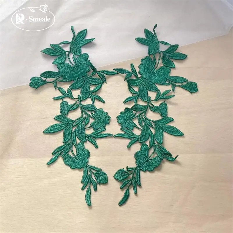 10-20 Stück. Spitzenspiegelblumen. Hochzeitskleid. Kinderbekleidungs-Applikation. Handgemachtes DIY-Spitzenkleidungs-Nähzubehör RS252131 – Detail 3