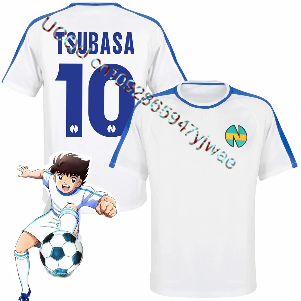 Captain Tsubasa Tsubasa Ozora 10 Fußballtrikot 3D Schnelltrocknend Fußballtrikot Herren Damen Kinder Sport Anime T-Shirt Kinderbekleidung