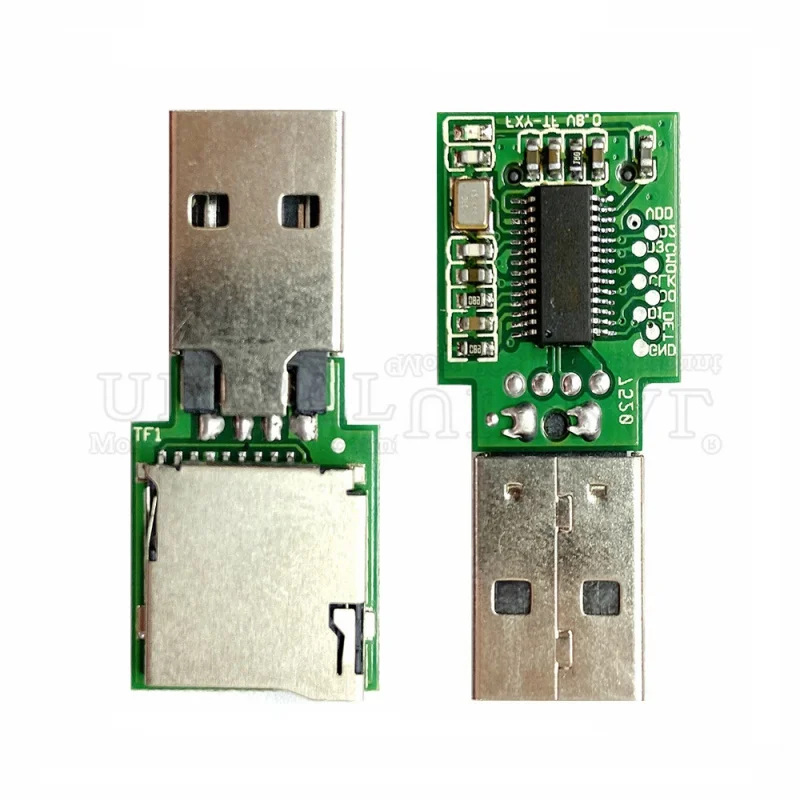 AU6438 USB Card Reader EMMC-ISP Burning Programmer for Car Navigation TV Mobile Phone Data Recovery EMMC ISP
