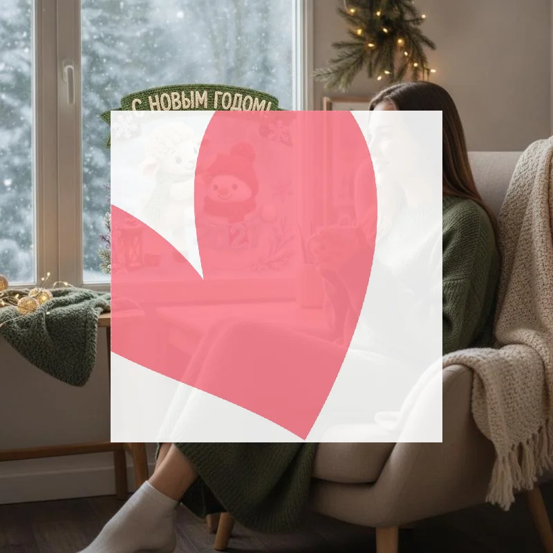 Non-Toxic Sheep Christmas Window Clings Removable Waterproof Lamb Decals for Home Glass Xmas Party Decor Gift