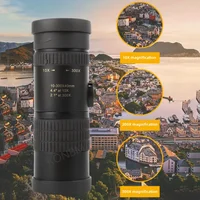 Telescopio Monocular profesional de Metal 10-300X con potente binoculares con función de Zoom para caza remota de alta definición