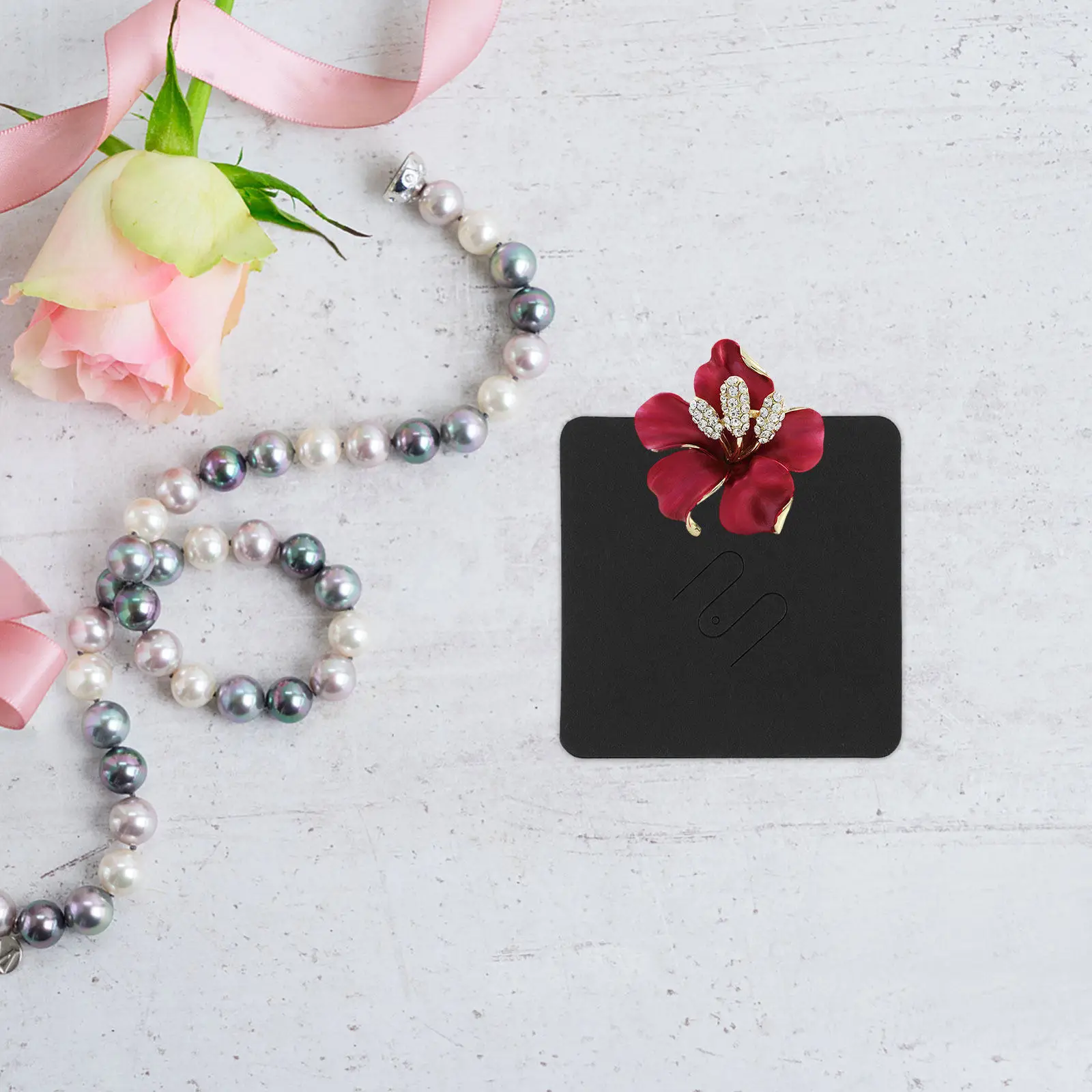 

100Pcs Brooch Pin Cards Wear-Resistant Jewelry Packaging Cards Jewelry Display Holder for Lapel Pins Brooch Selling