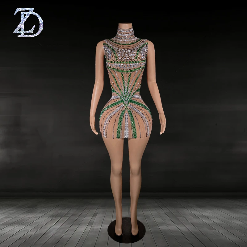 ZD فستان سهرة فساتين الحفلات بالإضافة إلى حجم الملابس النسائية مثير المرأة مساء أناقة لعيد ميلاد #1