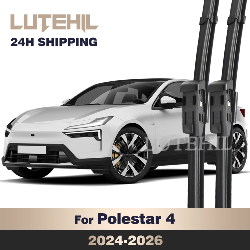 

For Polestar 4 2024-2026 2025 Wiper Front Wiper Blades Windshield Windscreen Window Brush 24"+20"