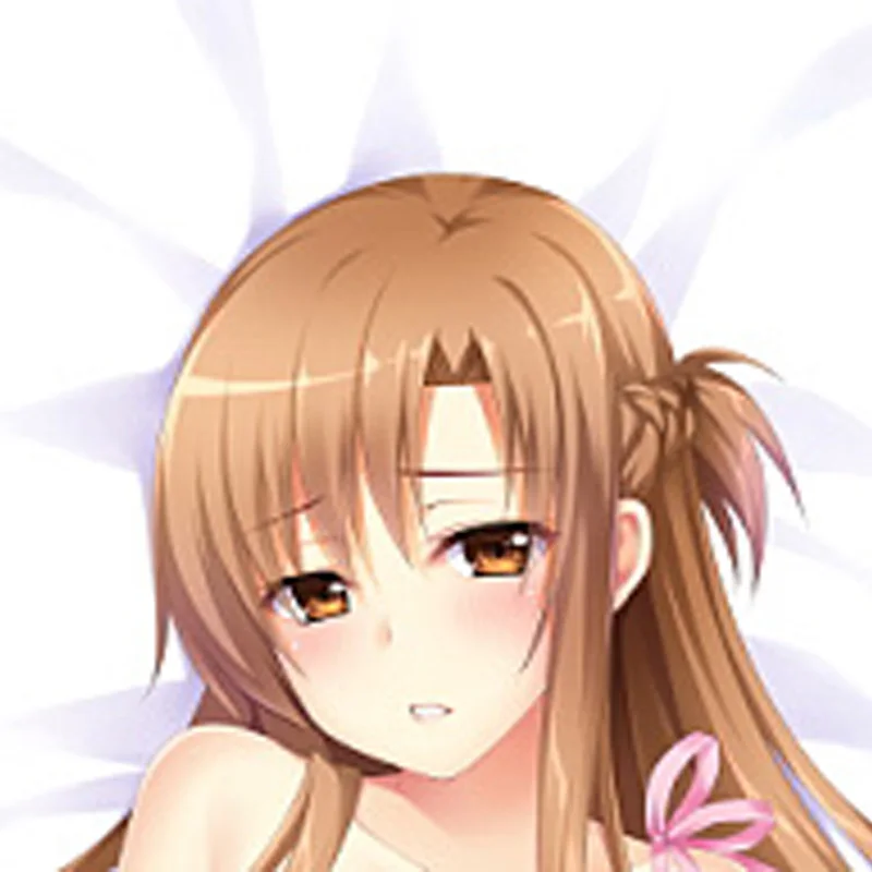 Dakimakura Anime Asuna Yuuki Pillow Case Double-sided Print Of Life-size Body Pillowcase Gifts Cushion Cover