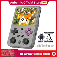 ANBERNIC RG353V RG353VS Retro Game Player RK3566 3.5INCH 640*480 Handheld Game Console Emulator LINUX Children's Gifts HD-TV Out